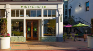 Mint+Craft restaurant facade and patio